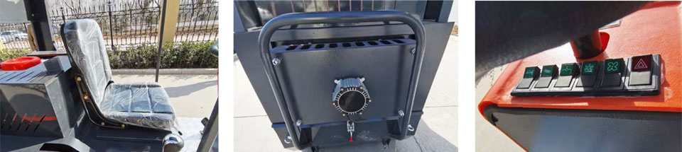 ty-1400型電動駕駛式掃地車